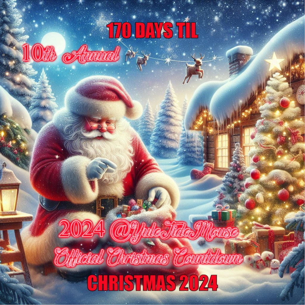 #10thYuleTideMouseCountdown #2024ChristmasCountdown #Christmascountdown2024
