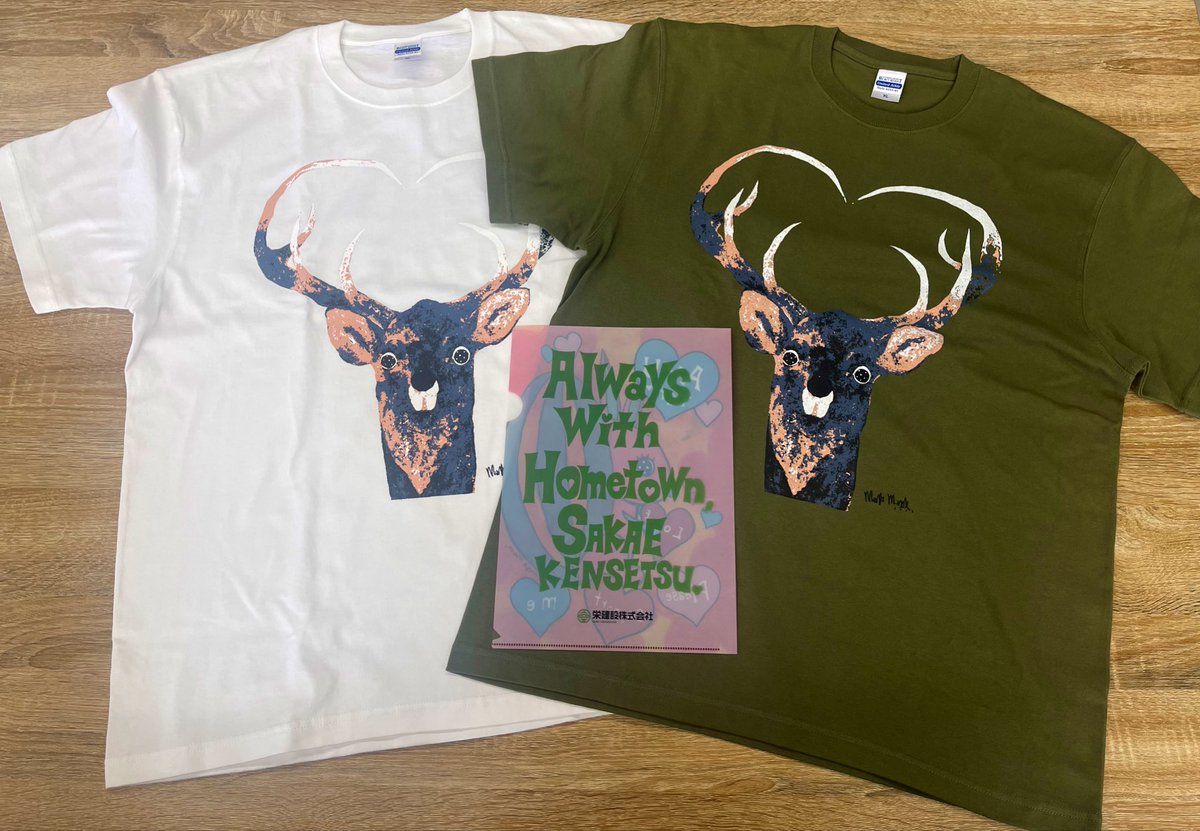 マヤマックスさんにデザインしていただきまたNEW Tシャツが登場 