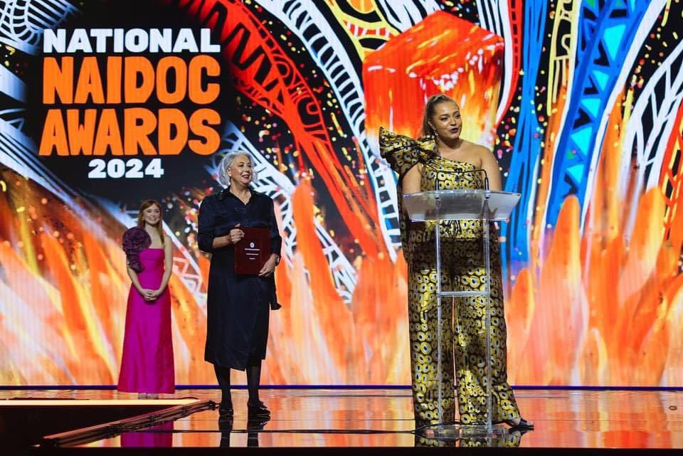 NAIDOC (@naidocweek) on Twitter photo 🔥 THAT’S A WRAP! 🔥
Make sure you grab the next edition of <a href="/koorimailnews/">Koori Mail</a> for a full feature of the National NAIDOC Awards 2024!
Koori Mail, proudly a First Nations Media partner for the 2024 National NAIDOC Awards.
📸 Naarah wins Creative Talent Award.
Pic: Joseph Mayers. 🔥 THAT’S A WRAP! 🔥
Make sure you grab the next edition of <a href="/koorimailnews/">Koori Mail</a> for a full feature of the National NAIDOC Awards 2024!
Koori Mail, proudly a First Nations Media partner for the 2024 National NAIDOC Awards.
📸 Naarah wins Creative Talent Award.
Pic: Joseph Mayers.