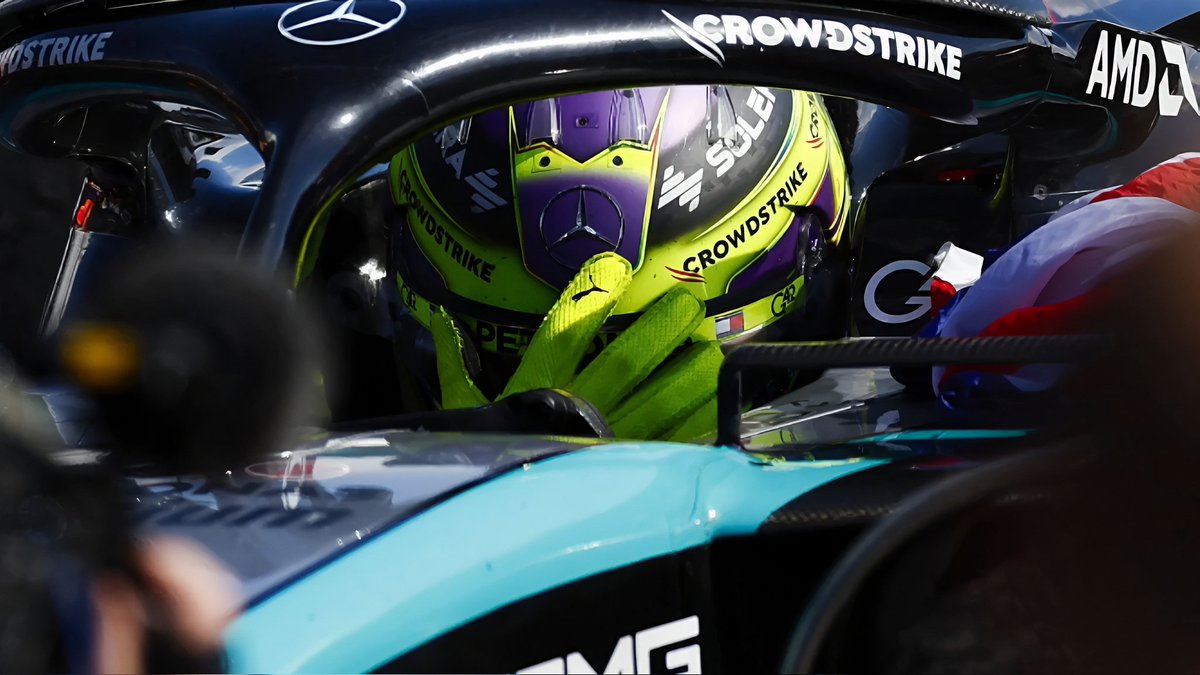 Silverstone! There is no crowd that deserves this more. Thank you everyone for the love and support, my parents, my friends and my girl. Big shout out to the team too. The most important thing is that we do not lose hope. We don't give up. 

𝙎𝙏𝙄𝙇𝙇 𝙒𝙀 𝙍𝙄𝙎𝙀.