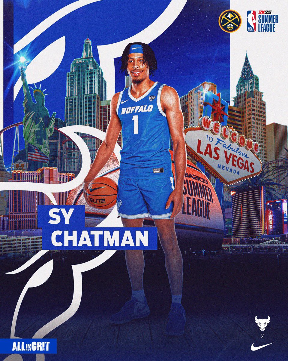 UBuffaloMBB's tweet photo. Can’t wait to watch our Buffalo Basketball alumni @Sy_Chatman1 and @JayGravess23 in this year’s @NBA Summer League !!!
#ForeverABull https://t.co/ACgclZkwMd