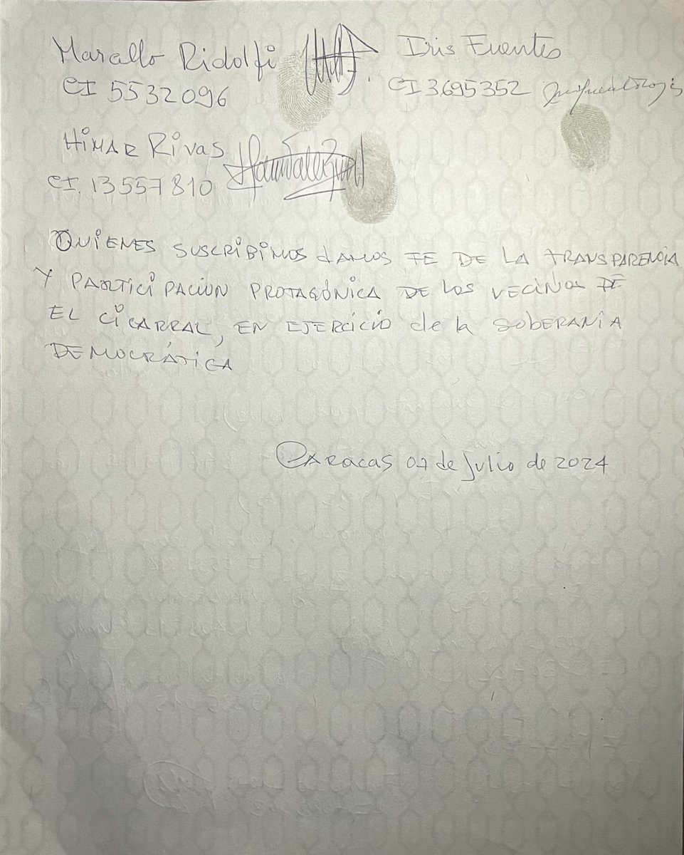 jm_romano's tweet photo. Presencié una jornada democrática de gran y emotiva participación, cuyo resumen asienta la parte final del acta de escrutinio de la Comisión Electoral de la comunidad de El Cigarral.

Es la hora de la ciudadanía. https://t.co/UywcBQyVBy