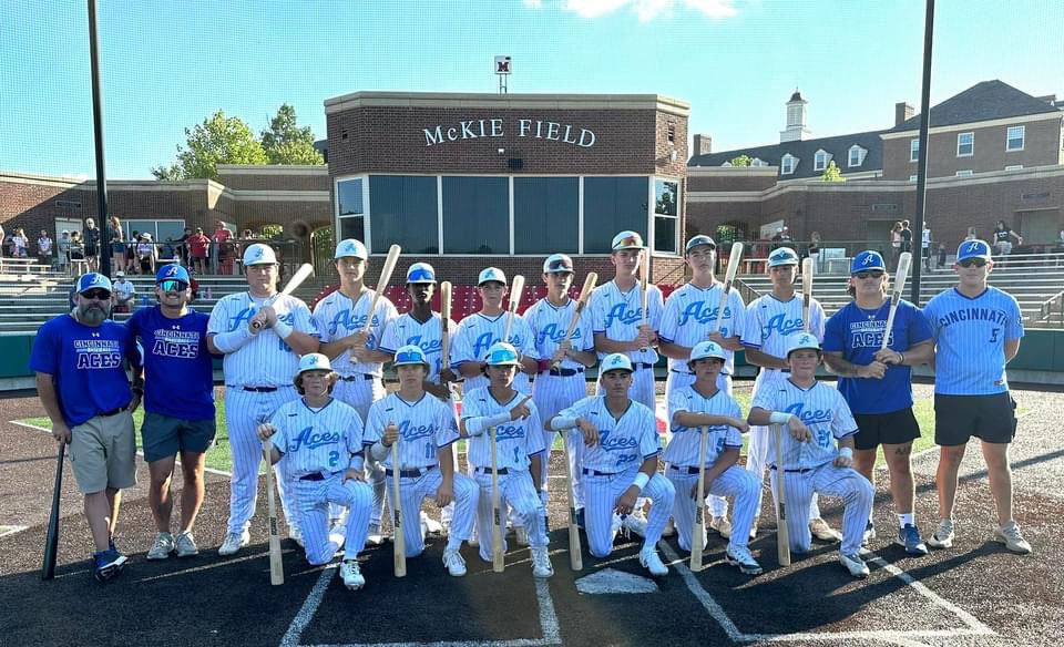 NatiAces's tweet photo. Big day for the Cincinnati Aces program.  15u &amp; 17u Champions in the Cincinnati Flames tournament. Both winning in the gold bracket. Congrats to both teams https://t.co/7un0HcUlC4