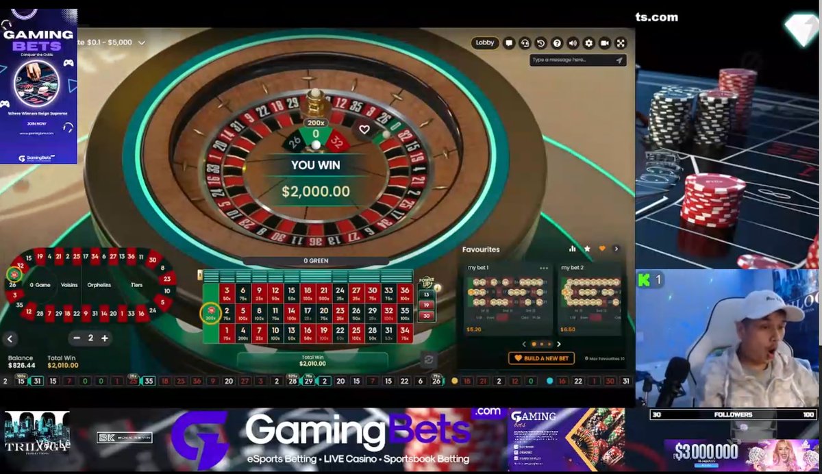 buckkevin612's tweet photo. https://t.co/nc6wfPxXSR https://t.co/fcdgS2AA4W
Big win $10 on Green | x 200 | WIN $2000 #gamingbets #kick #buckkevin612 #roulette #MaxWin #Gambling #Bigwins #Casino #GamblingLife #EpicWin #GambleResponsibly https://t.co/33WogFbyZC