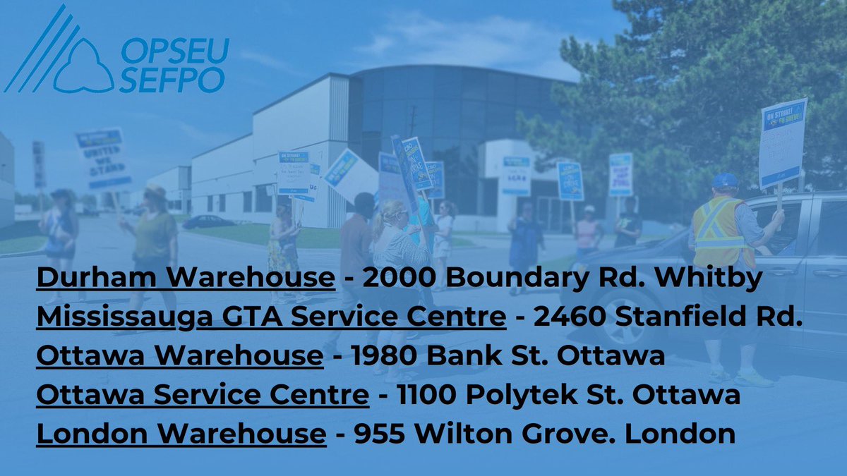JPHornick's tweet photo. 🦉 CALLING ALL NIGHT OWLS! 

Our warehouses &amp; depots need a strong showing of solidarity TONIGHT! Come on down between 8PM &amp; 8AM &amp; let’s apply some pressure together. 

And remember: crossing a picket line threatens workers everywhere. Don’t take the boss’s bait. #LCBO #ONLab https://t.co/fkd6CTIboN