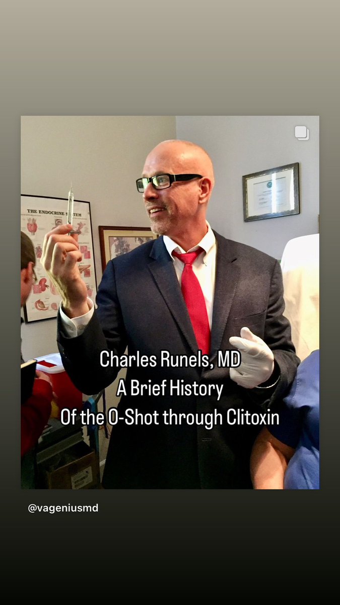 RedAlinsod's tweet photo. Charles Runels, O-Shot, Clitoxin, and Vampires.
A brief history on how the Cellular Medicine Association (CME) has had a huge influence on Feminine Wellness and Cosmetic Gynecology. And how to get yourself trained.  Go to my Cosmetic Gynecology Newsletter on https://t.co/QIwYbmSMSk and read the entire story. https://t.co/xBbfoPF2iw 

#oshot #pshot #clitoxin #vampirewinglift #vampirefacial #vpirefacelift #vampirefacelift