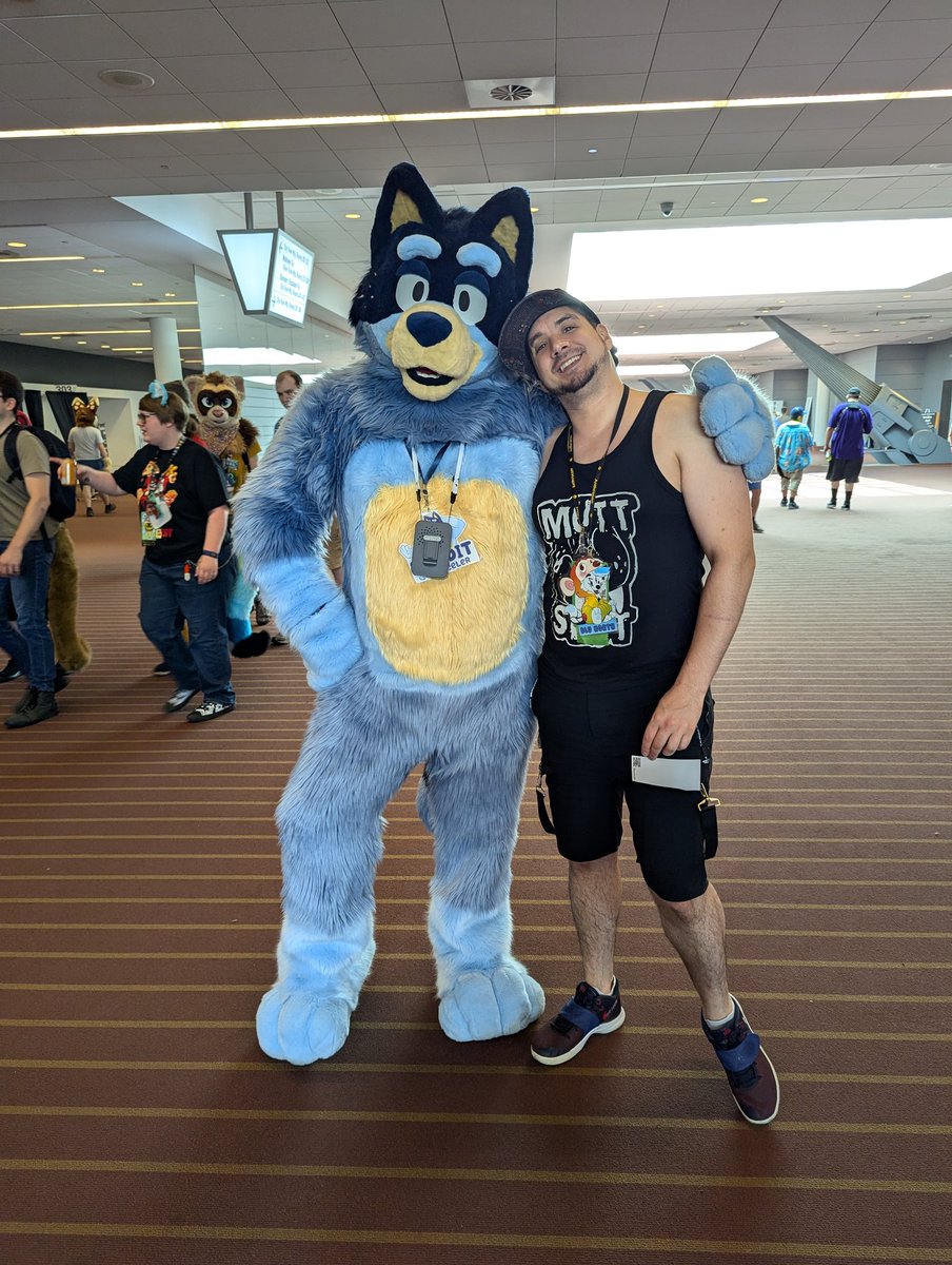 I got to meet my favorite TV Dad today. I hope to be as cool as <a href="/DadHeeler/">Bandit (heeler.dad)</a> one day.