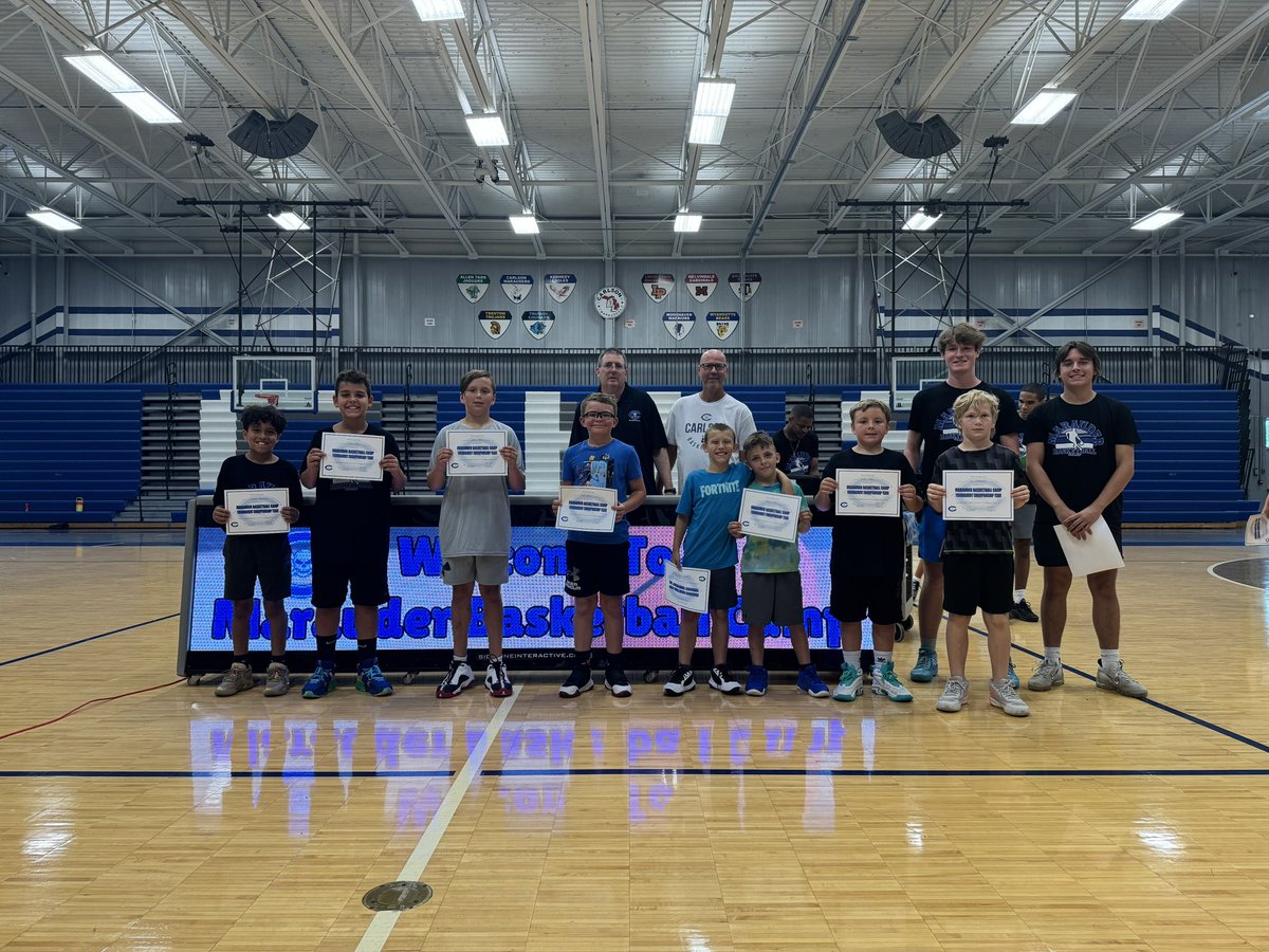 mbailey927's tweet photo. League Champs at last week’s Marauder Basketball Camp: Oregon (Big Ten) North Carolina (NCAA) and Mavericks (NBA) #InMarauderCountry #BestWeekOfSummer https://t.co/UdVc5tqHD7