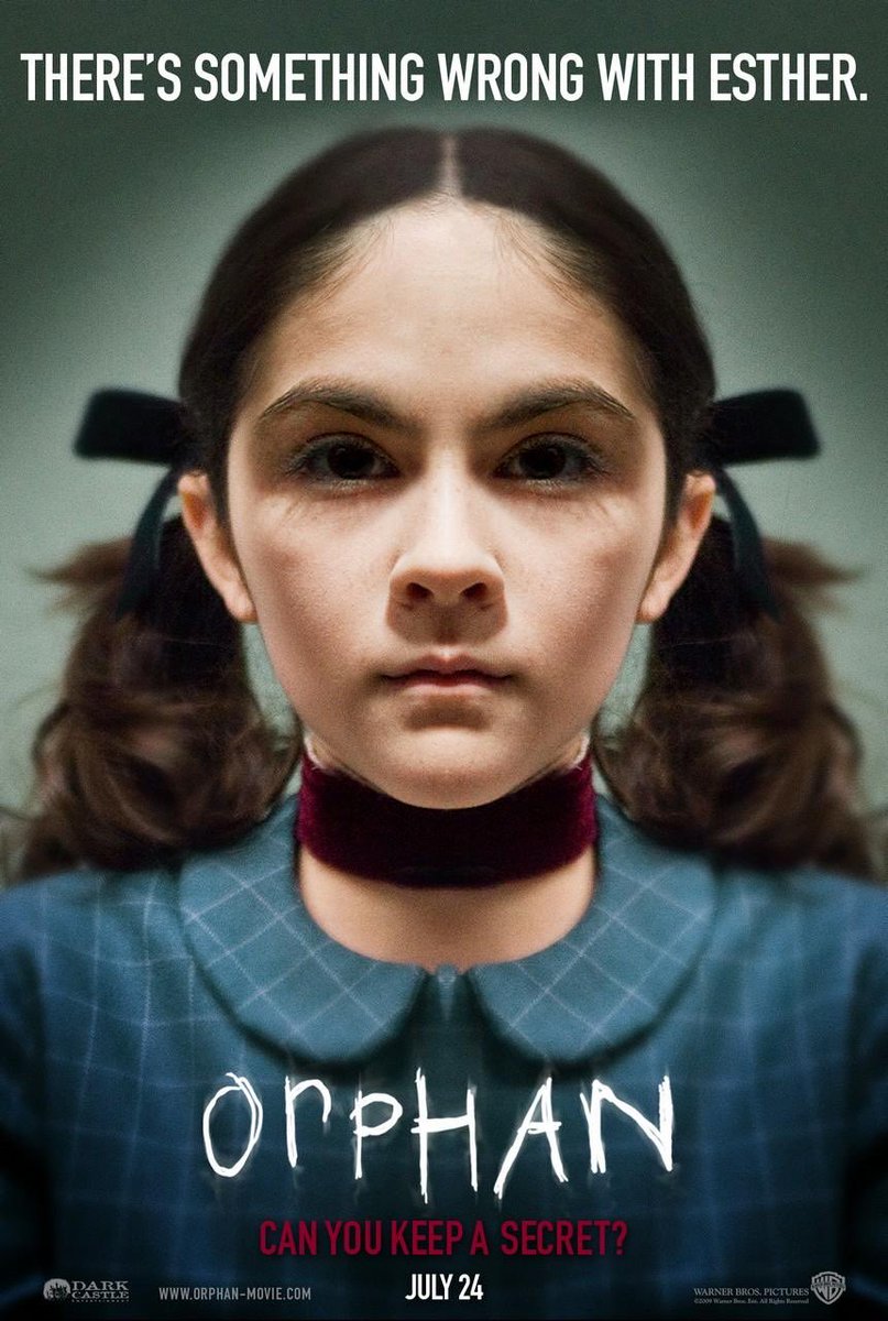 spooktober310's tweet image. #100DaysOfHorror
Day 50
Orphan
2009
Jaume Collet-Serra