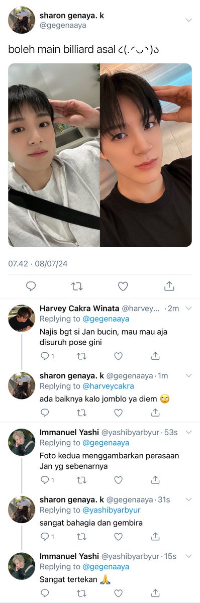 ariel_hae's tweet photo. boleh main billiard asalkan..... 

a #jenselle #royalatte two tweets au, #jangenastory https://t.co/iAUJU9RaiM