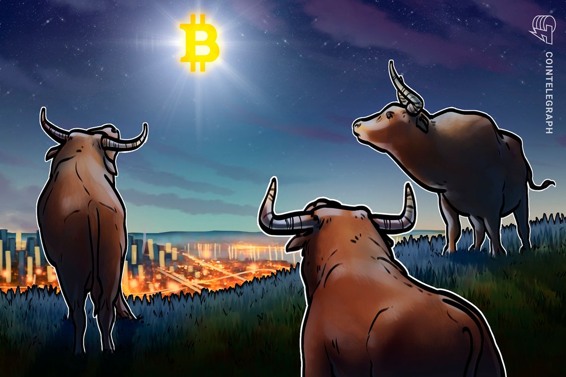 Cointelegraph's tweet image. 6 bullish arguments that $BTC just bottomed at $53K

Despite BTC price volatility and five-month lows, several key indicators suggest that the bulls may still have the upper hand. 

Bullish divergence boosts BTC rebound prospects

BTC has faced a turbulent start this month,…