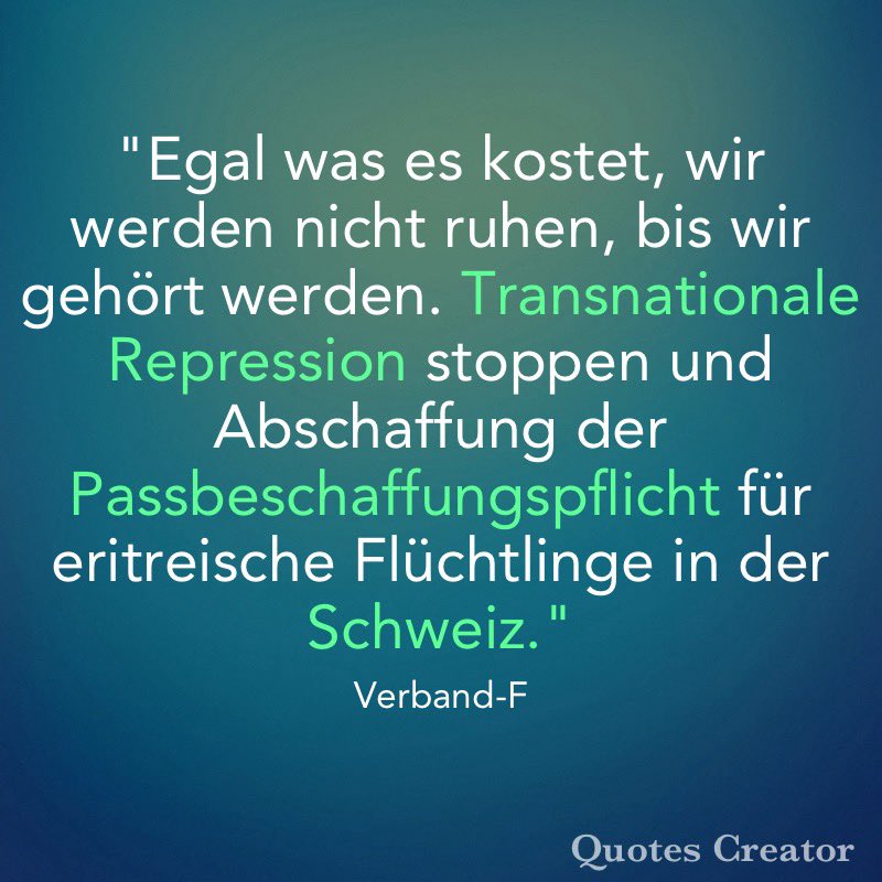 MillionHadish's tweet photo. Eritreisches Regime erpresst eritreische Flüchtlinge in der Schweiz durch das verschärfte Asylgesetz. Diese Praxis zwingt Betroffene, sich an ihre Unterdrücker zu wenden. #Asylgesetz #Eritrea #Menschenrechte
#schweiz #SEMigration https://t.co/TlKpk0r8fk