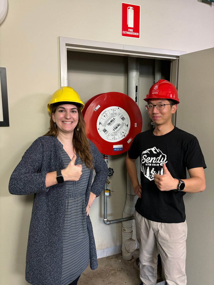 lowharmhedonism's tweet image. Say hello to our two brand new #FireWardens🧯🔥

@zhu_yuheng and @Anna_K_Zinn are helping to keep this floor safe!