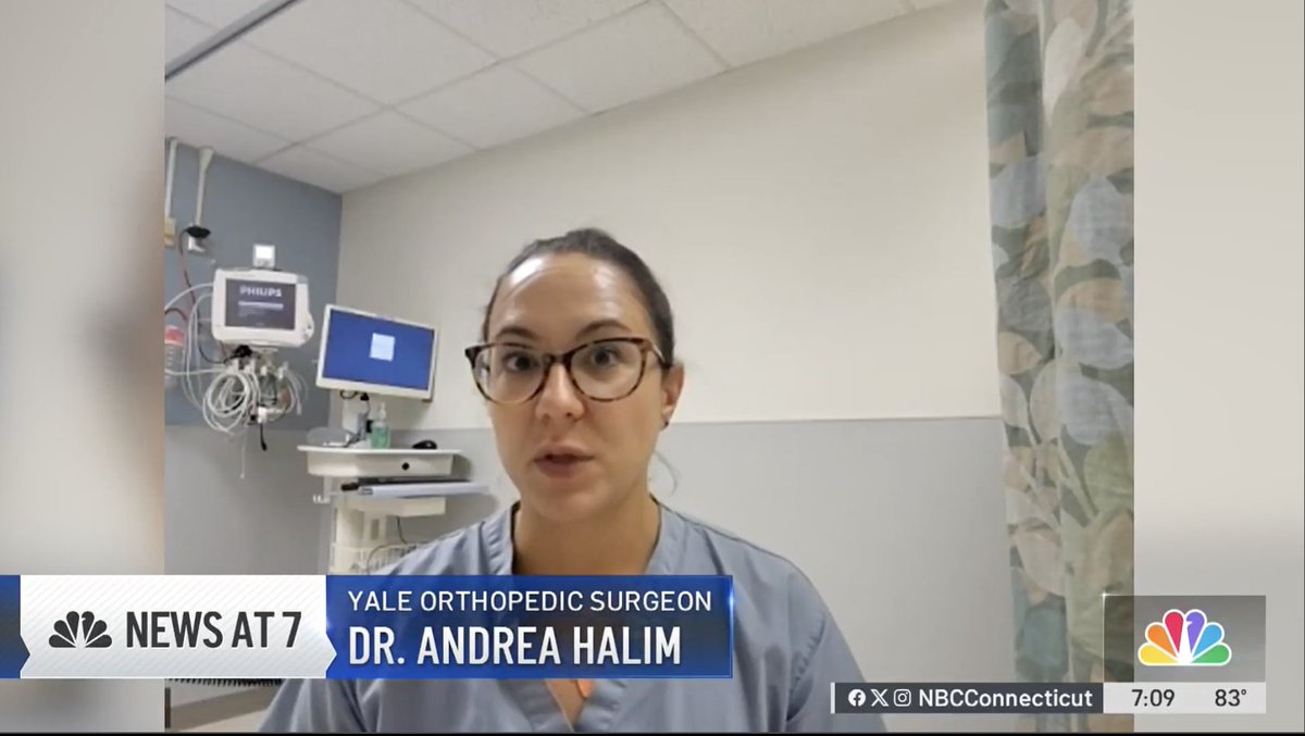 YaleMedicine's tweet photo. Firework injuries are on the rise. Andrea Halim, MD, Yale Medicine orthopaedic surgeon, spoke with NBC Connecticut about what she sees in the emergency room over the holiday weekend.
https://t.co/Wa54GPhUYL
#fireworkinjuries #handinjuries #4thofjulyinjuries https://t.co/crN2CDOSsn