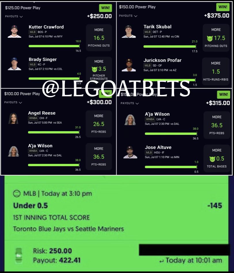 LeGoatBets's tweet photo. $100 TO 2 PEOPLE WHO LIKES OR RT THIS 🤑🎉

Too much cash in the DubClub to not giveaway some 😌✅✅✅

⭐️50% OFF DUBCLUB LINK: https://t.co/XpKYuXNWMT

Don’t miss out again 👆💰

#CSGO #VAL #Dota2 #NFL
#Underdog #GamblingTwitter #LeagueOfLegends #PlayerProps #PrizePicks #Like #Esports #Sportsbook #NBA #WNBA #MLB #GamblingX