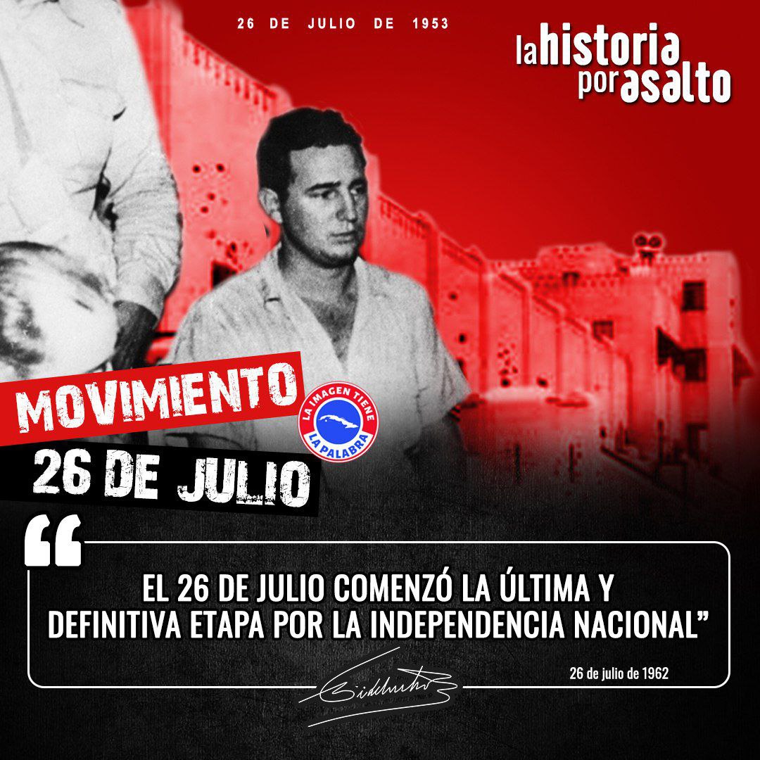 Un grupo de jóvenes estaban convencidos de que la libertad de #Cuba no era una utopía. Era preciso tomar las Historia por asalto.
#CubaViveEnSuHistoria