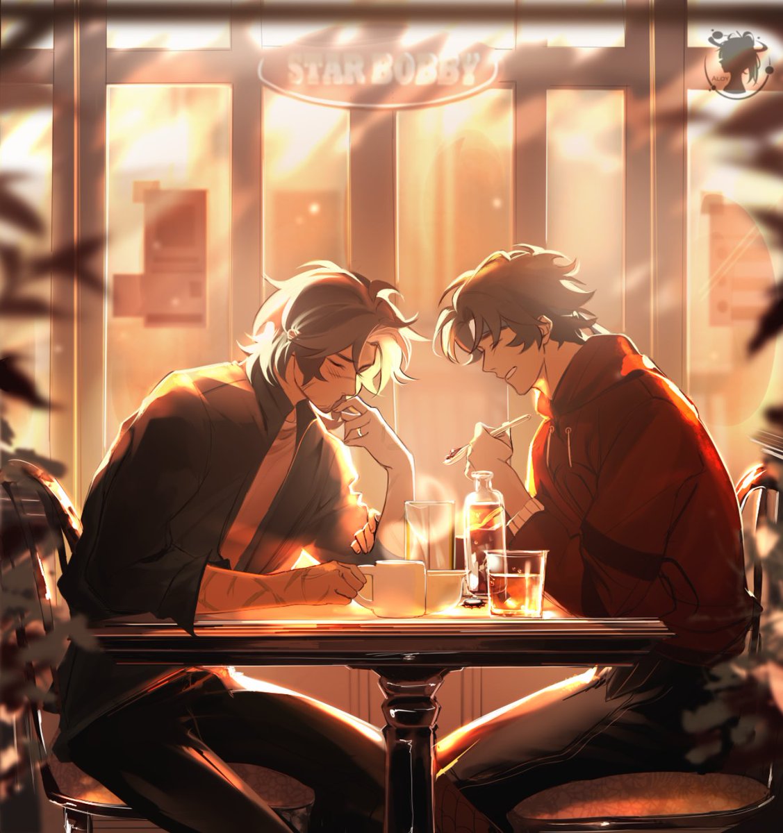 "I hope that in some other universe, I am able to hear your laughter again, for many, many years."

#guapoduo #guapoduofanart