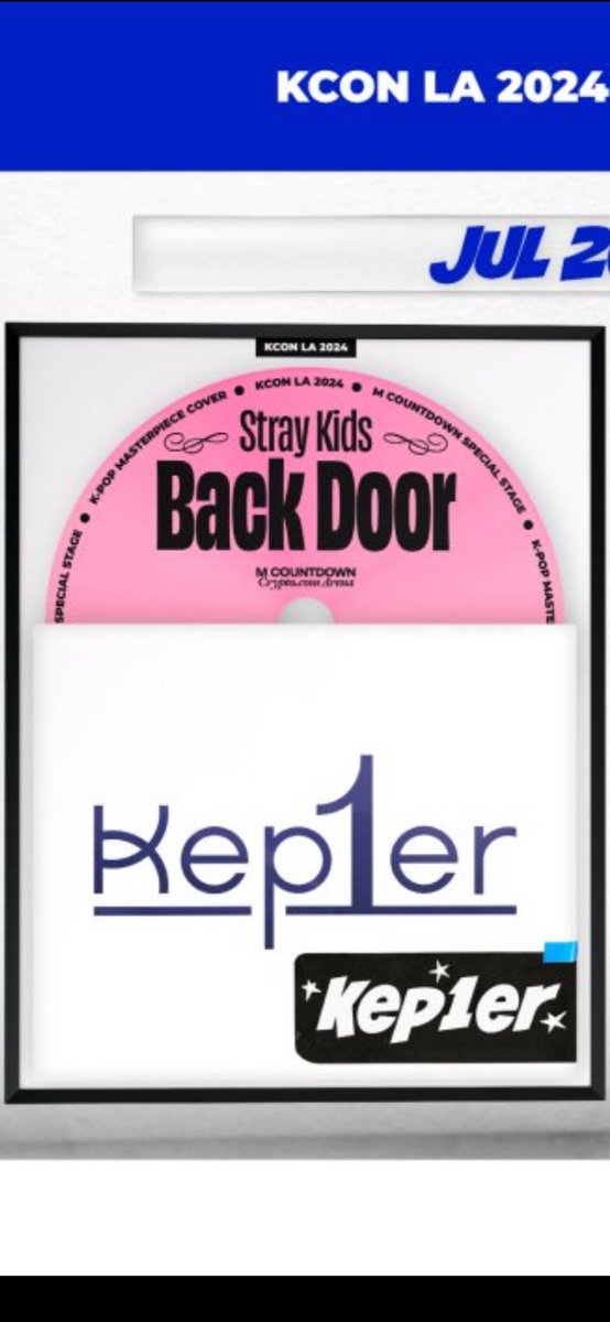 HiyyihRicky's tweet photo. Kep1er will cover Back Door by Stray Kids at KCon LA!! https://t.co/rnV8fRXmNI