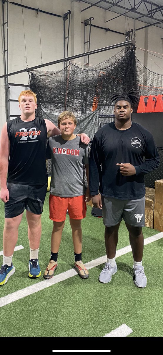 <a href="/Capemcgarvey/">Cape McGarvey</a> got the chance to workout with <a href="/BigRedXXL/">Carter Mathis</a> and <a href="/OrnandoSmith/">Cortez Smith</a>!  Pretty cool watching him soak it all in and watch these two dudes!! Thanks again <a href="/bigka54/">Kevin McAlmont</a>