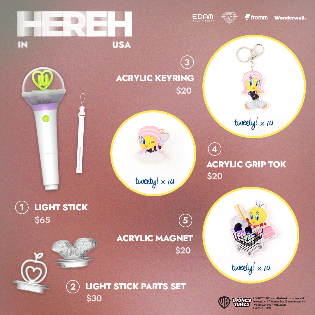 2024 IU WORLD TOUR CONCERT [HEREH] in NORTH AMERICA OFFLINE SALES