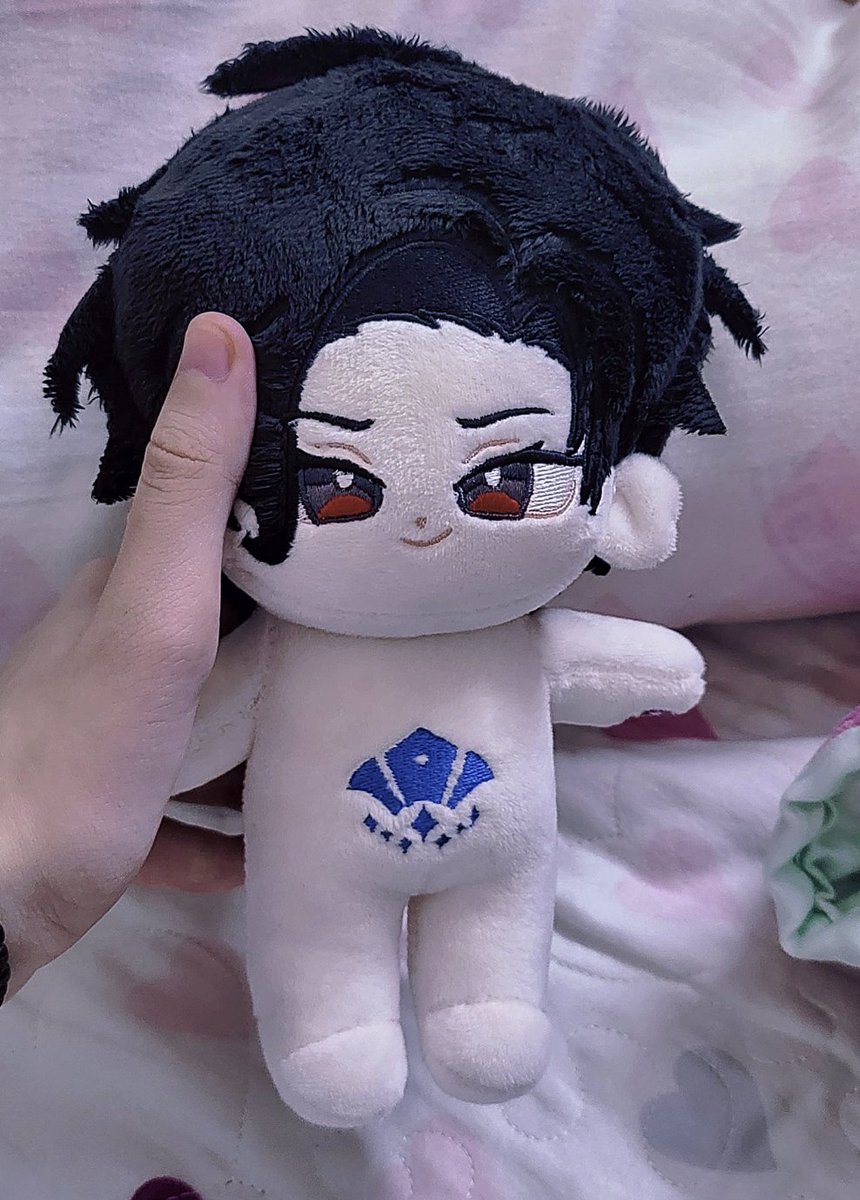Totally_not_T's tweet photo. My one and only Luci plush <3 
#obeyme #obeymelucifer #obeymemerch #obeymeshallwedate #obeymenightbringer #obeymegoods https://t.co/HtV222k4xr