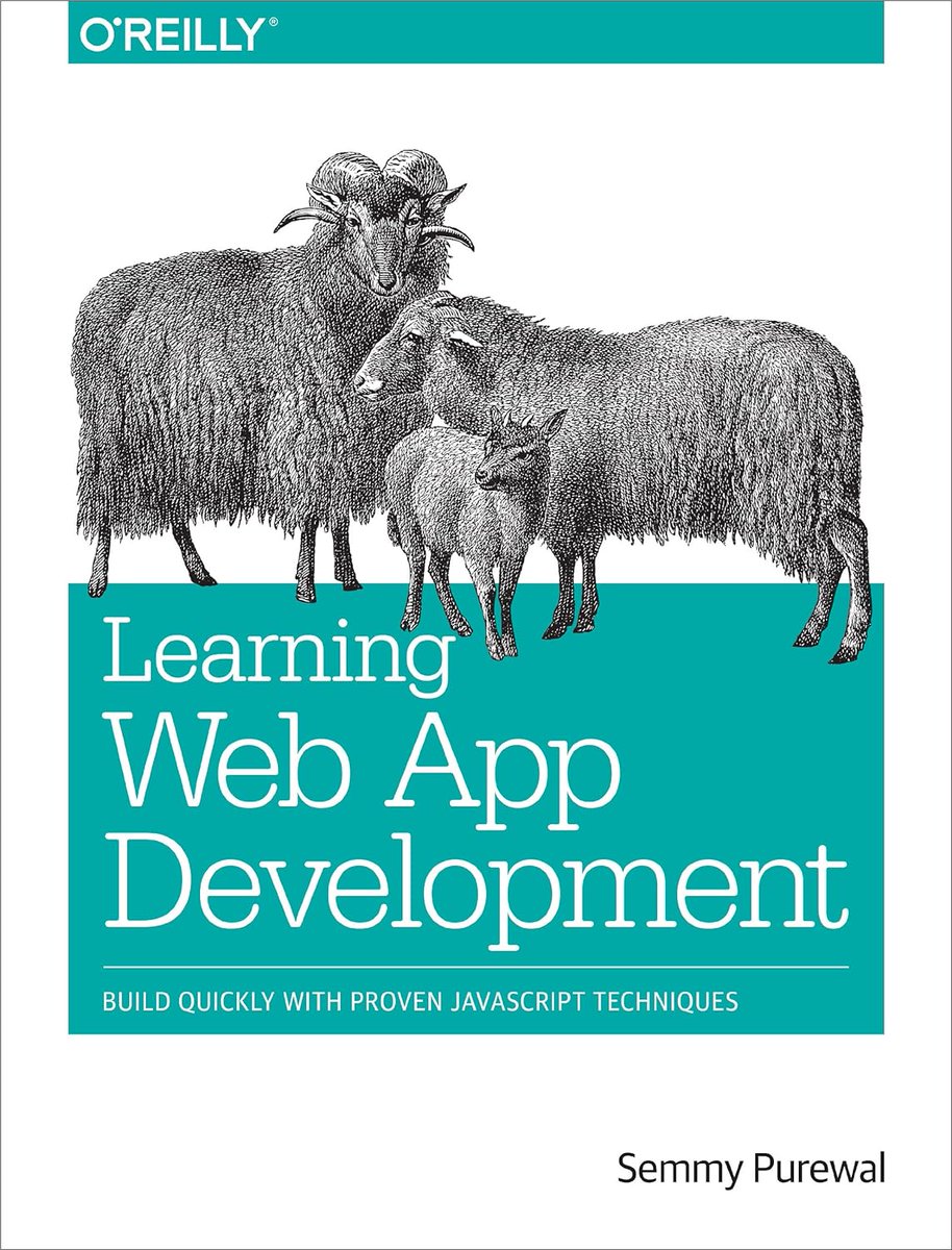IamaWebDevloper's tweet photo. Learning Web App Development: Build Quickly with Proven JavaScript Techniques https://t.co/3MNSlaosfR

#programming #developer #programmer #coding #coder #webdev #webdeveloper #webdevelopment #softwaredeveloper #computerscience #js #javascript https://t.co/9eo26XHH0C