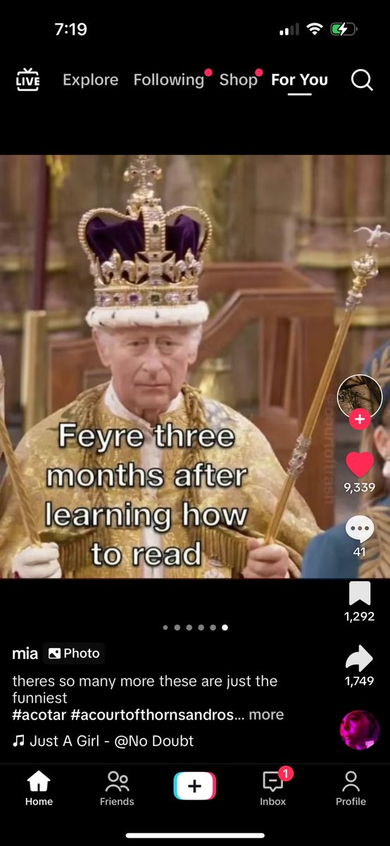 Danikins__'s tweet photo. Tik tok is full of the best #ACOTAR memes I love it https://t.co/sQJic1wIcR