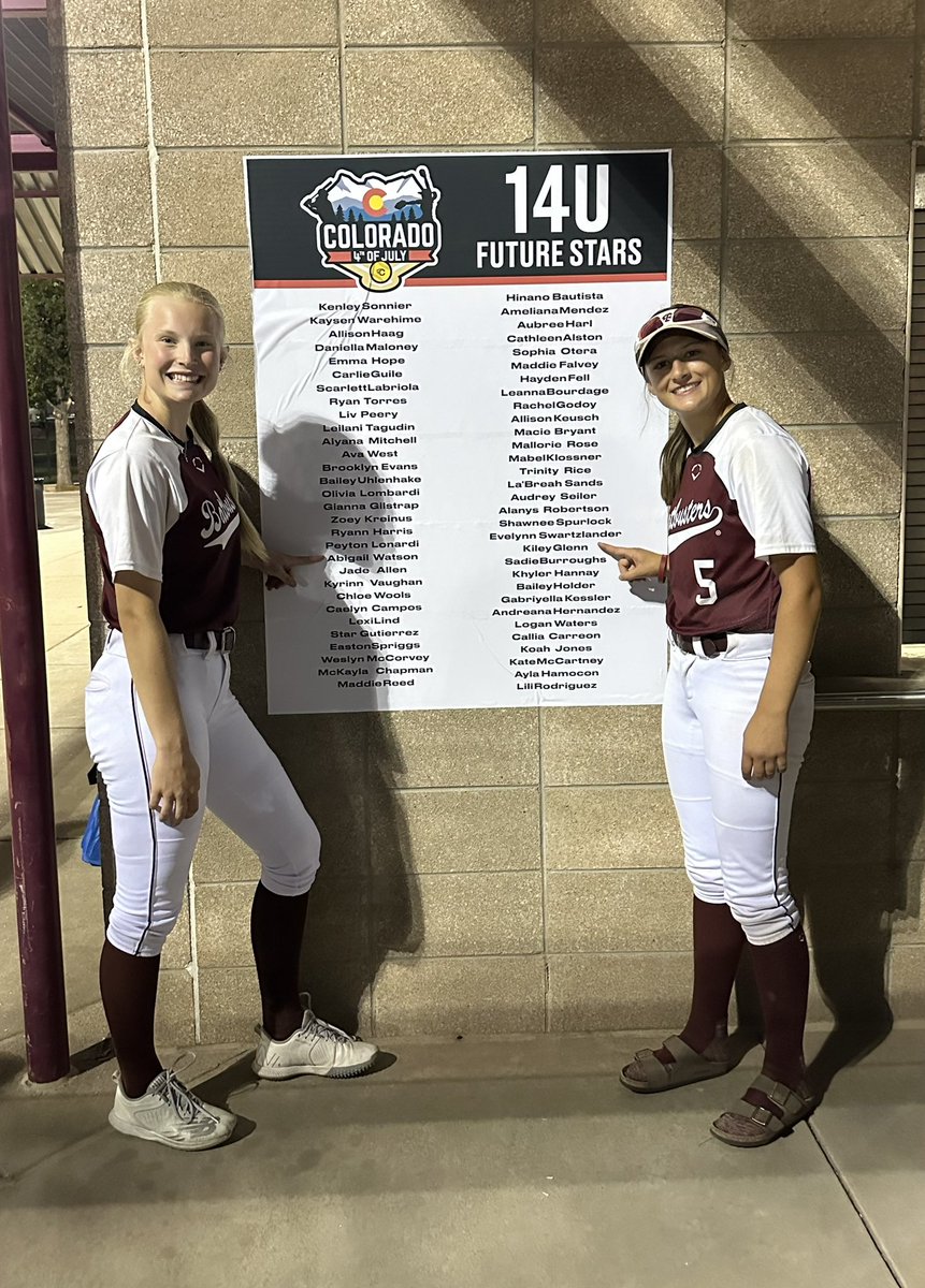 Abigail Watson (@abigailwatson09) on Twitter photo Thank you <a href="/TCSFastpitch/">TC Fastpitch</a> for the opportunity to play in the 14u Future Stars game! I had a blast meeting new people and playing with my teamate <a href="/kiley5glenn2027/">Kiley Glenn</a>! Thank you to all the coaches who were able to come and help out! <a href="/SoftballCoachZ/">Coach Z</a> <a href="/COBatbusters/">CO Batbusters 14 Gold</a> <a href="/govalorsoftball/">Valor Softball</a> Thank you <a href="/TCSFastpitch/">TC Fastpitch</a> for the opportunity to play in the 14u Future Stars game! I had a blast meeting new people and playing with my teamate <a href="/kiley5glenn2027/">Kiley Glenn</a>! Thank you to all the coaches who were able to come and help out! <a href="/SoftballCoachZ/">Coach Z</a> <a href="/COBatbusters/">CO Batbusters 14 Gold</a> <a href="/govalorsoftball/">Valor Softball</a>
