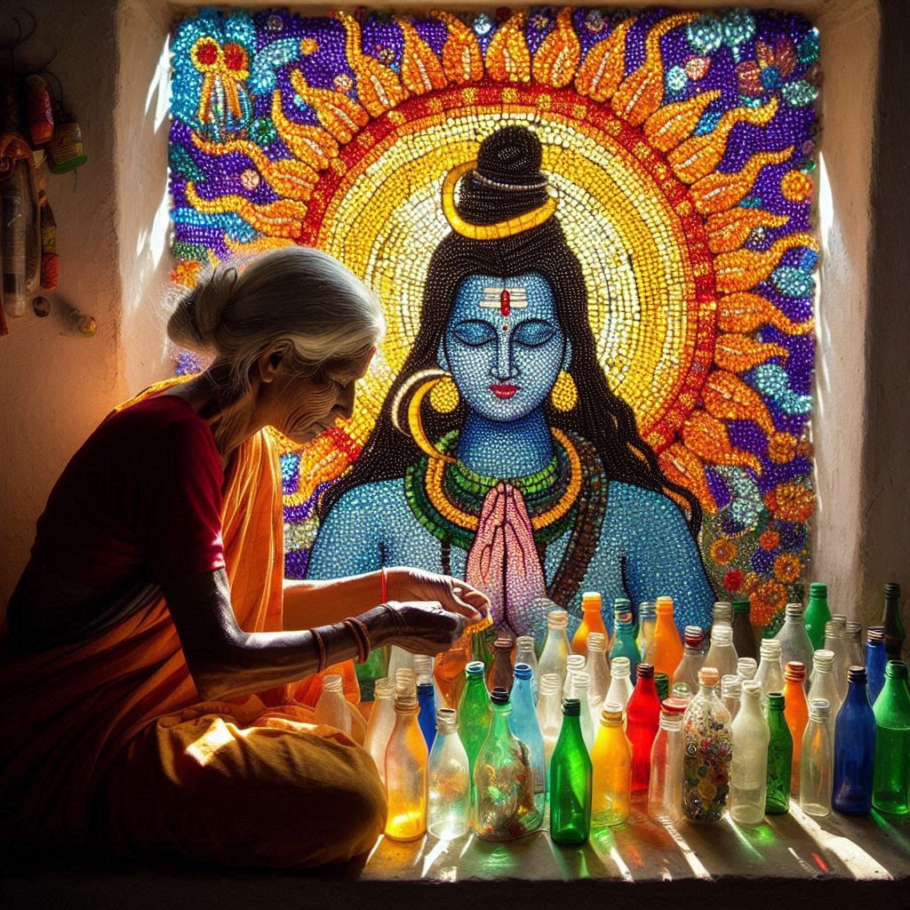 rajmeenaia's tweet photo. गरीब मां ने बोतलो से बनाई शिव की फोटो
कोई पत्थर दिल का ही होगा को लाइक नही करेगा
आज सोमवार है #शिव का दिन है #भोले के लिए लाइक तो बनता है
#भारतीय_मीडिया_की_गिरती_गरिमा
#INDvsZIM
#MSDhoni
#VidaaMuyarchiSecondLook
#ध्रुव_राठी
#elvish_yadav
#Ambani
#Monday
#Today_trending https://t.co/fnJVE1Ycgi