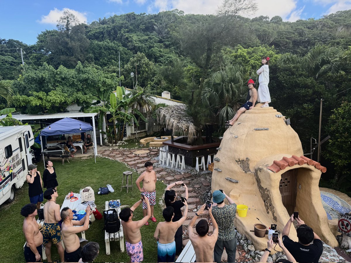 okinawaaufguss's tweet image. 🏝️二泊三日沖縄サウナ旅🏝️
with 鮭山未菜美＆小泉周汰＆名取鉄平(敬称略)

ご参加頂いた皆様
改めて御礼申し上げます！

#ホテルアンドルームス那覇ポート
#亜熱帯サウナ
#GoMe
#龍神の湯
#万座毛 ←立ち寄り