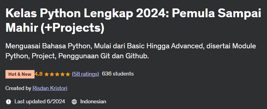 bayoudata's tweet image. Mau belajar python? Diajarin dari pemula sampai mahir? Dengan materi lengkap ++projects, diajarin juga caranya pake git dan github di dalam project, BERSERTIFIKAT, bisa kesini:
link belajar: tinyurl.com/belajarpython
#belajarpython #pythonpemula #bahasapython