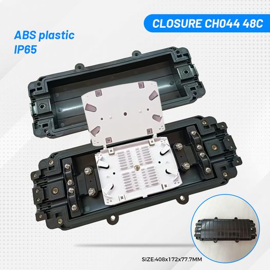LiMolly223929's tweet image. SPLICE CLOSURE 48C ASB plastic IP65
Features:
Material: ABS plastic
Sealing method：Mechanical Sealing
IP standard: IP65
Color：Black
Capacity: Max. 96 fibers
Cable port: 2 in 2 out for max.

#fiberoptic #closure #fosc