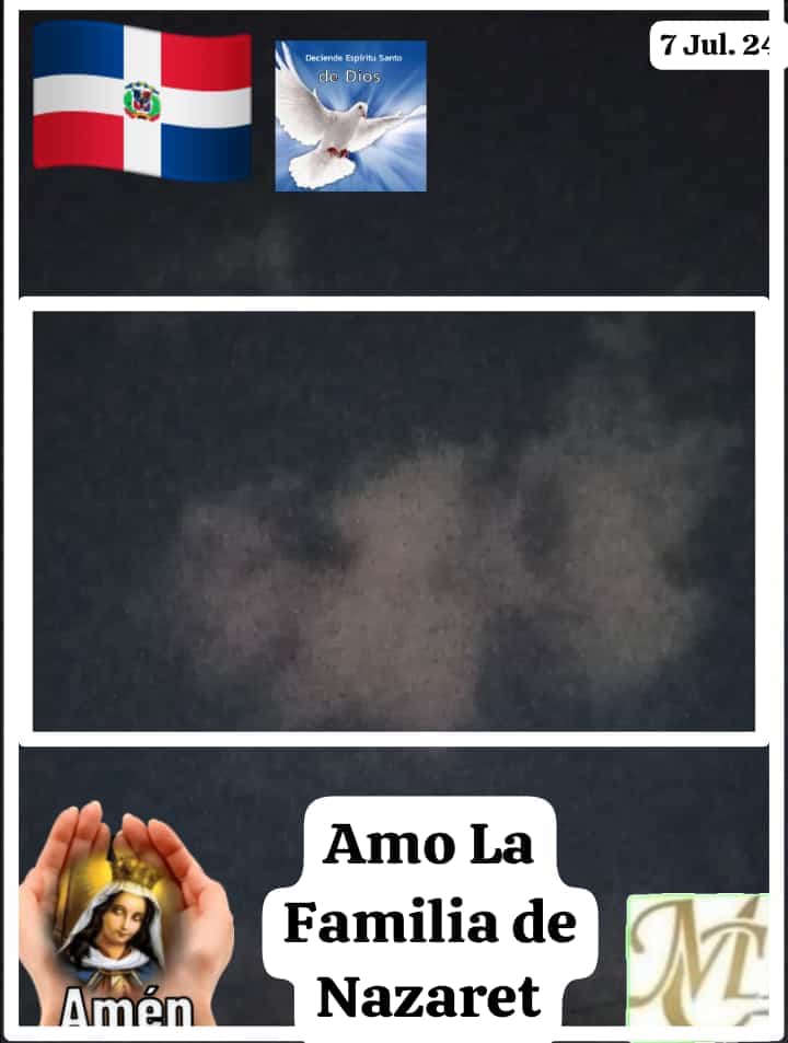 TE AMAMOS Y TE RESPETAMOS PADRE DE LA FAMILIA DE #NAZARET.