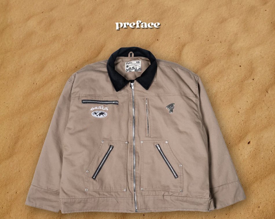 prvstudio's tweet image. 1. ￼PREFACE Urbanite Work Jacket
Link shopee: s.shopee.co.id/6AQTNW2tr0
Link tokped: tokopedia.link/5NKHfQfi3Kb