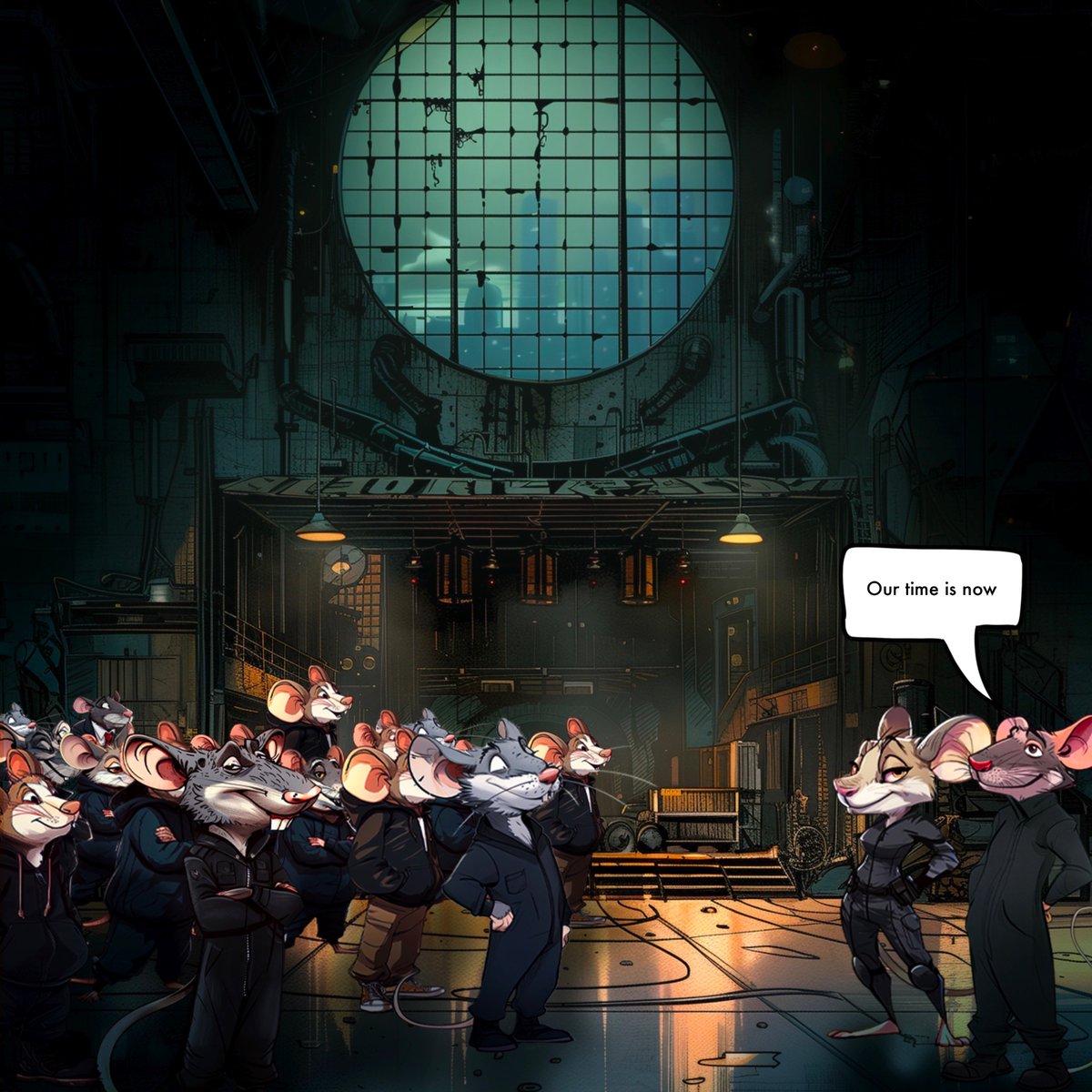 The troops are rallying and a brighter future is ahead. Brick by brick. $RatSol