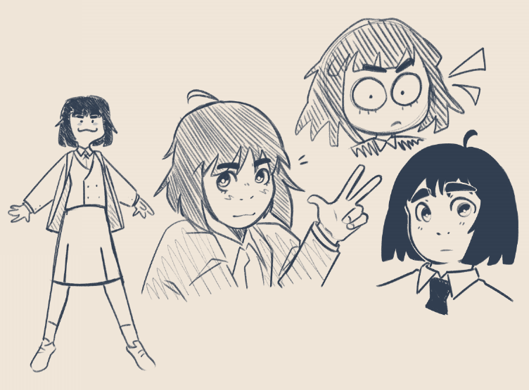 spaltedrat's tweet photo. doodles of my darling girl #asflua #miae #afterschoollessonsforunripeapples https://t.co/nF8hiG5llf