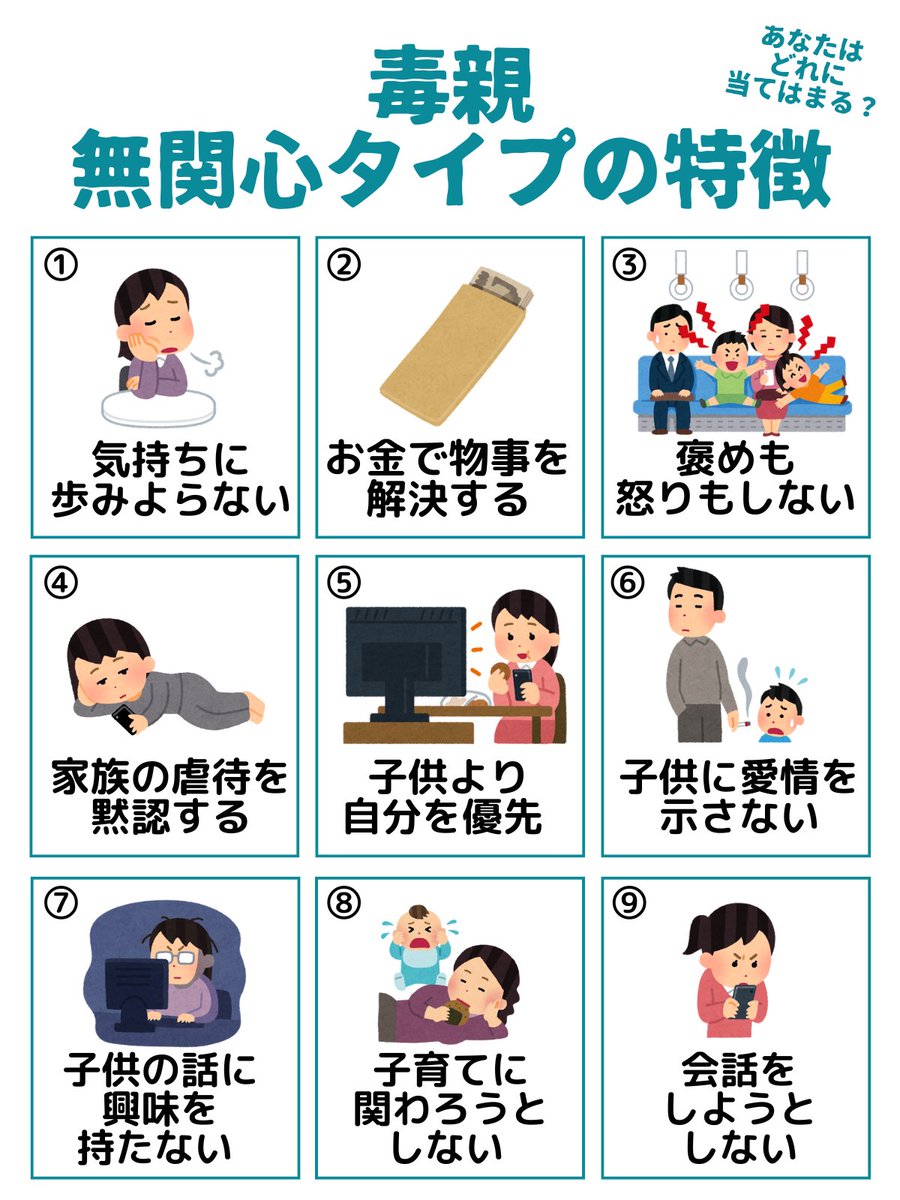 毒 親 特徴