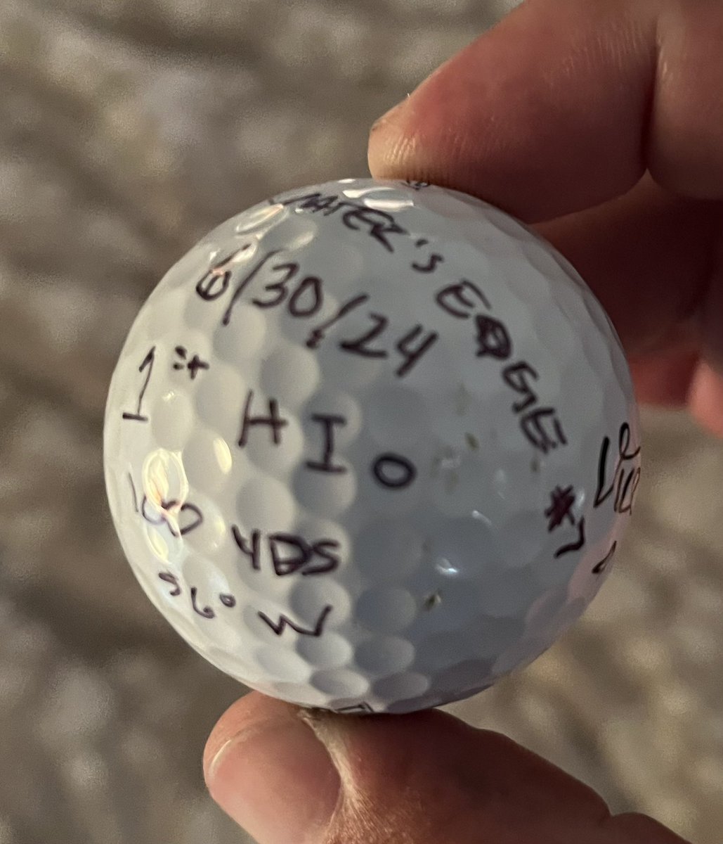 tollywoodSJU's tweet photo. @VICE_GOLF @wagglegolf joined the HIO club just before the 4th. Clearly, the equipment was a performance enhancer! https://t.co/3Sh2Rp6RAj