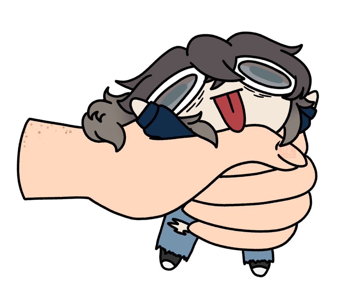AbyssalStray's tweet photo. Now for something light hearted! Cause we all love our OCs so much we JUST WANNA SQUEEZE THEM! @DrawsAhri https://t.co/PmIYyTxJw2