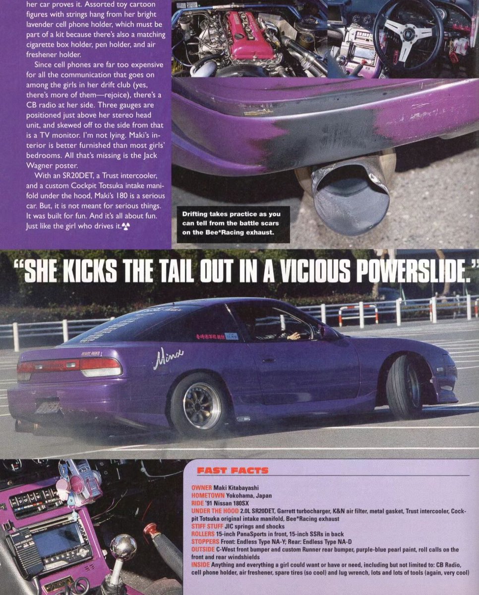 SSステッカーでお馴染みのアメリカの改造車雑誌、SUPERSTREET。 90年代