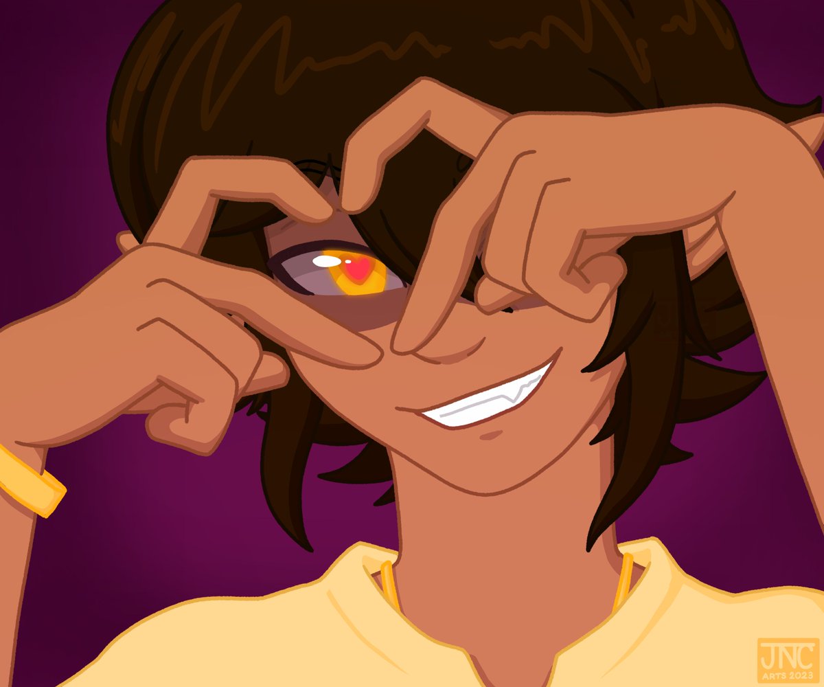 AbyssalStray's tweet photo. Here is some loving Tai to spread some love! Maybe a bit too much? Don't worry he won't hurt you! <3

I am quite proud of how the hands came out!! https://t.co/gwqvsiGchl