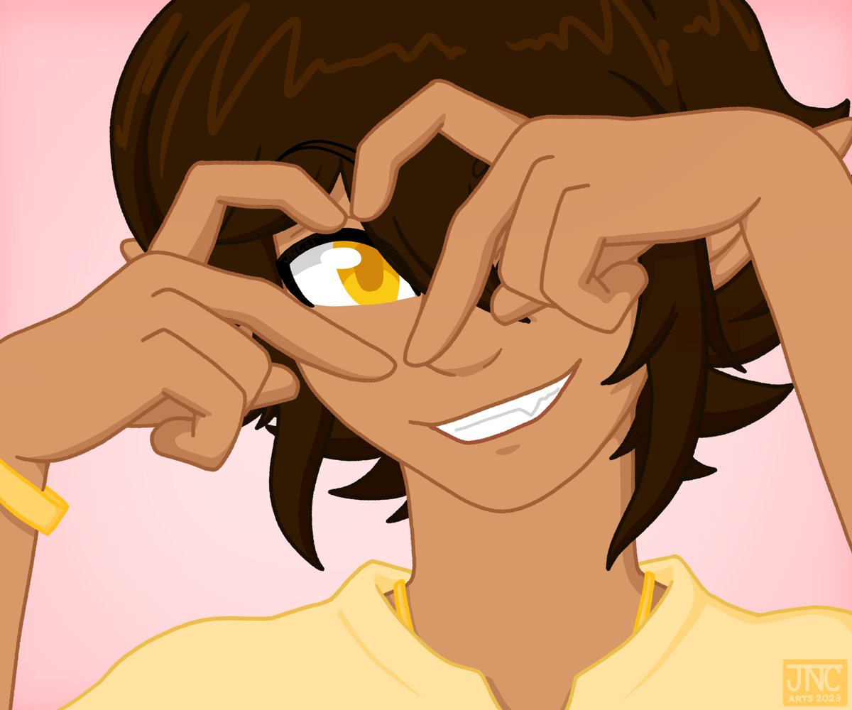 AbyssalStray's tweet photo. Here is some loving Tai to spread some love! Maybe a bit too much? Don't worry he won't hurt you! <3

I am quite proud of how the hands came out!! https://t.co/gwqvsiGchl