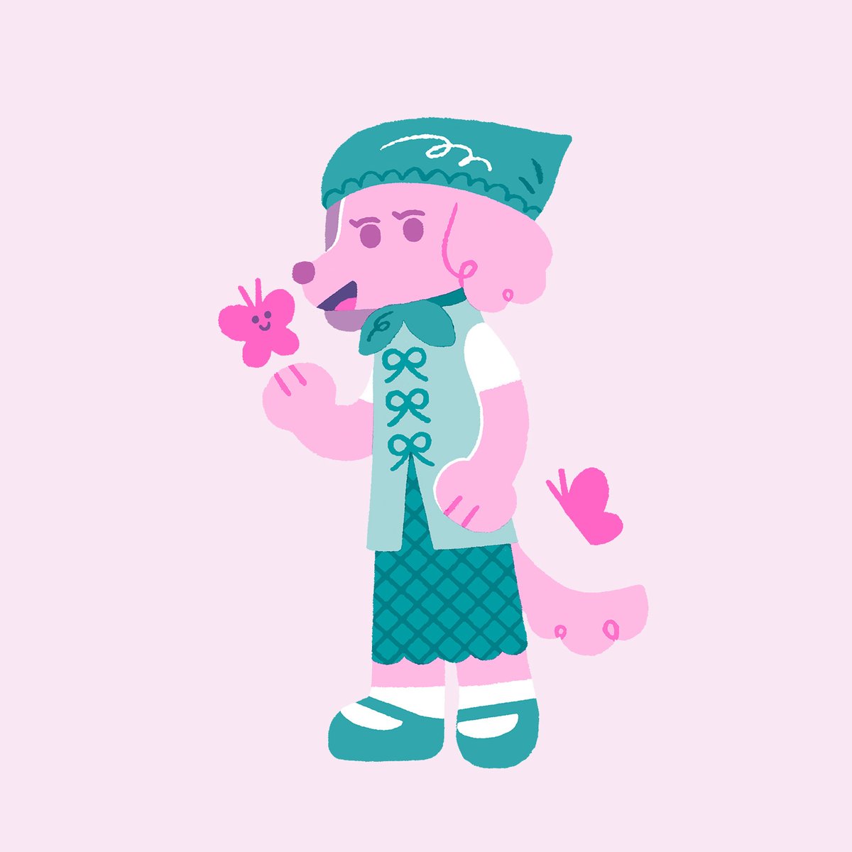 Momolittlebear's tweet photo. Say hi to one of the residents of Furryland, Dora🐶🧪

🌟 Welcome to Furryland! 🐾
🐻🐭🦁️🦊🦔🐿️🦒🦘🐸🐰🐱🐎🐘🐊🐷🐶

#welcometofurryland #thesisprojects #illustration #digitalart #animals #characteredesign https://t.co/vsICaZZGiu
