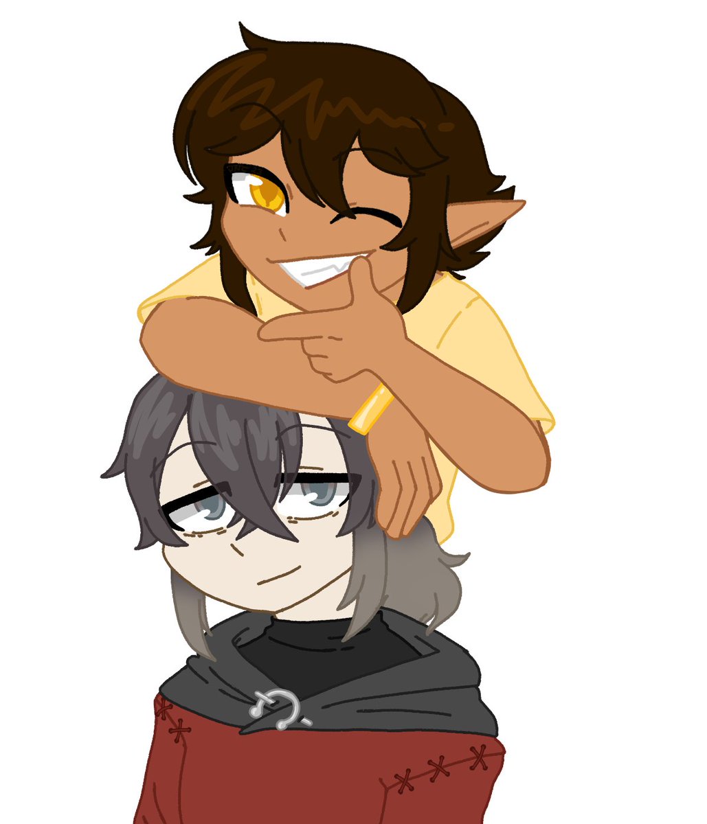 AbyssalStray's tweet photo. A drawing I got out of a failed piece of mine, because i forgot how resizing eats quality. Luckily this is still cute on its own!!
@DrawsAhri https://t.co/n6kDuHOQqj