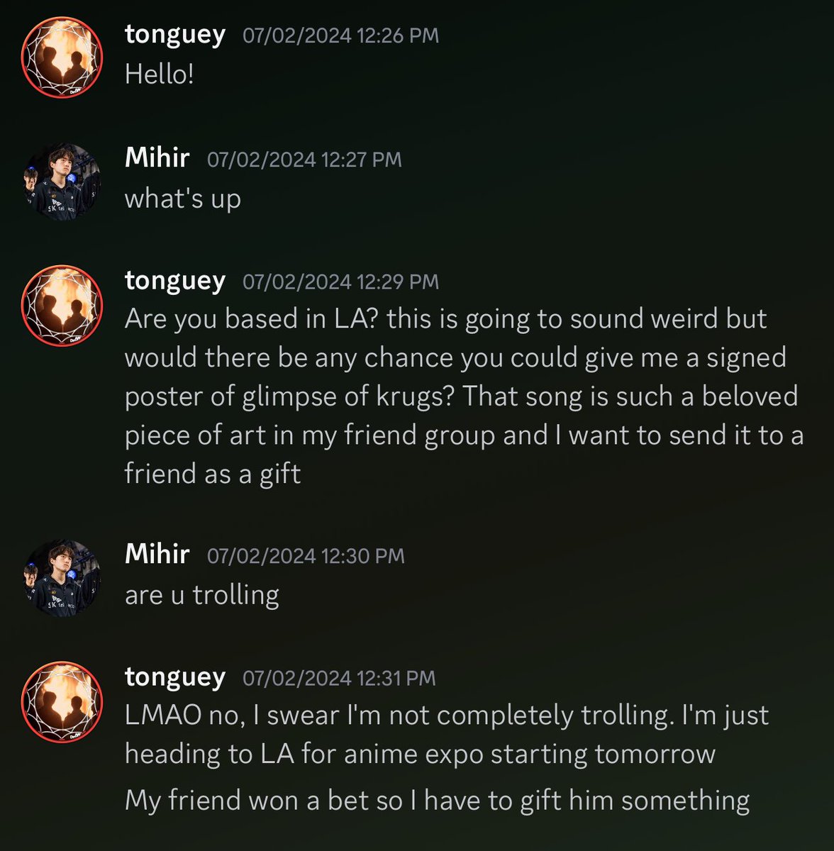 lolmihir's tweet photo. Absoute cinema at AX today. #MIHIRSZN 

True Sight Episode 2 with NA's most quirked up white boy (Busio) dropping tonight as well.    

Stay tuned family. https://t.co/8pakJvR6Gq