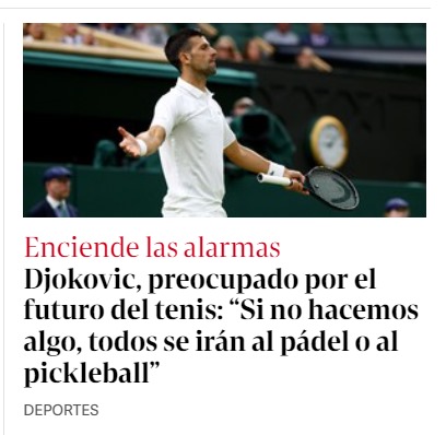 Si lo dice <a href="/DjokerNole/">Novak Djokovic</a> 

Vení a jugar #Pickleball en #Rosario y el Litoral con nosotros!
