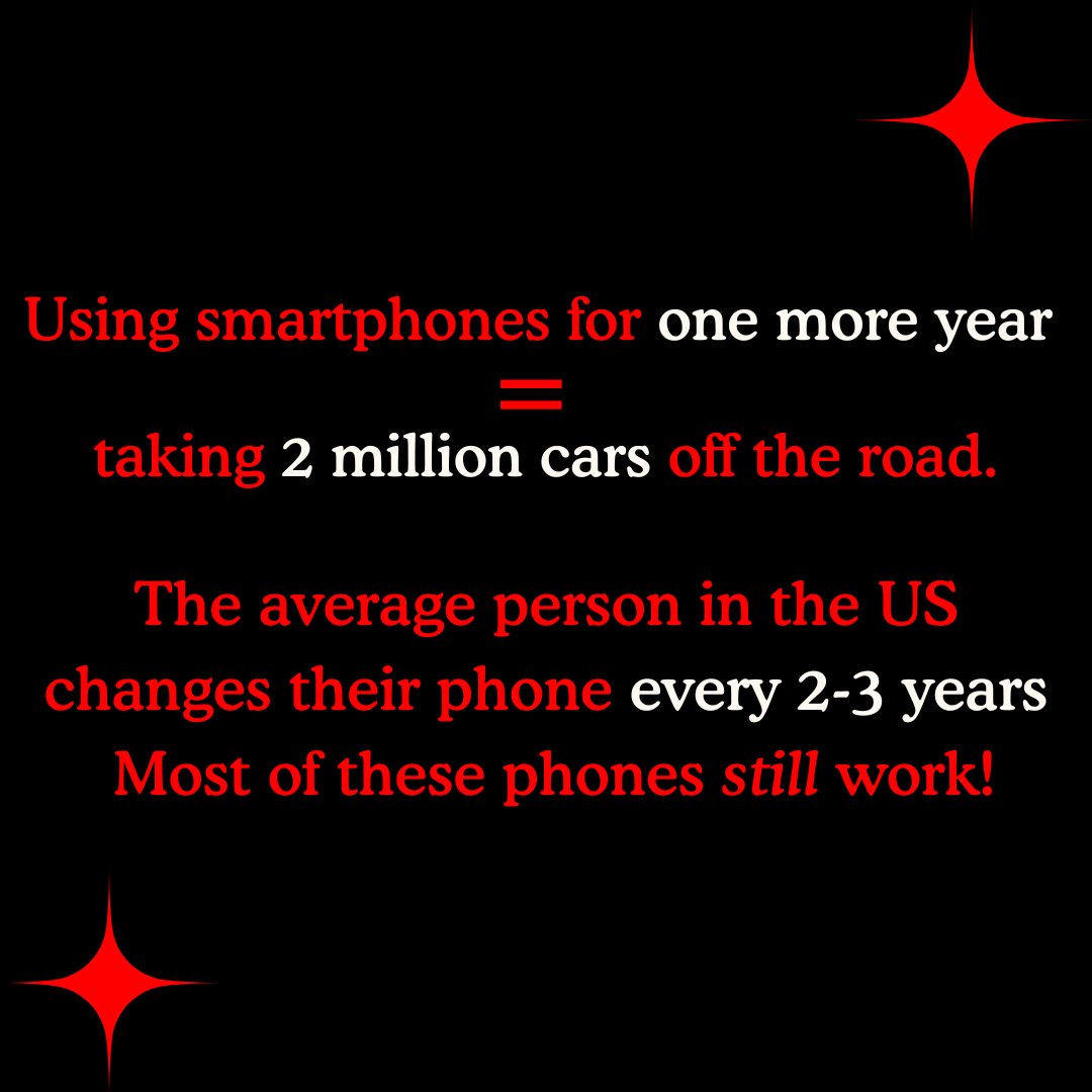 anticoltech's tweet photo. Tech companies make money (and buy more cobalt) when you buy more of their products. They want to lock us in a 'fast tech' cycle of constantly buying the newest phones, laptops, and other tech devices. https://t.co/CfxdCWlT69