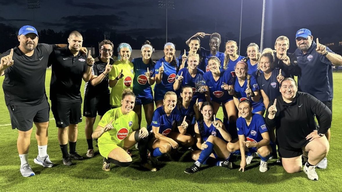 USL W League (@uslwleague) on Twitter photo The 𝙁𝙄𝙉𝘼𝙇 𝙁𝙊𝙐𝙍 clubs in the 2024 USL W League Playoffs! 💜
🌩️ @COStormWomen
⚜️ <a href="/DetroitCityFC/">Detroit City FC</a>
🦁 <a href="/NCCourageUSLW/">NC Courage USL W</a>
⭐️ <a href="/TSCUSL/">Tennessee Soccer Club USL</a> The 𝙁𝙄𝙉𝘼𝙇 𝙁𝙊𝙐𝙍 clubs in the 2024 USL W League Playoffs! 💜
🌩️ @COStormWomen
⚜️ <a href="/DetroitCityFC/">Detroit City FC</a>
🦁 <a href="/NCCourageUSLW/">NC Courage USL W</a>
⭐️ <a href="/TSCUSL/">Tennessee Soccer Club USL</a>