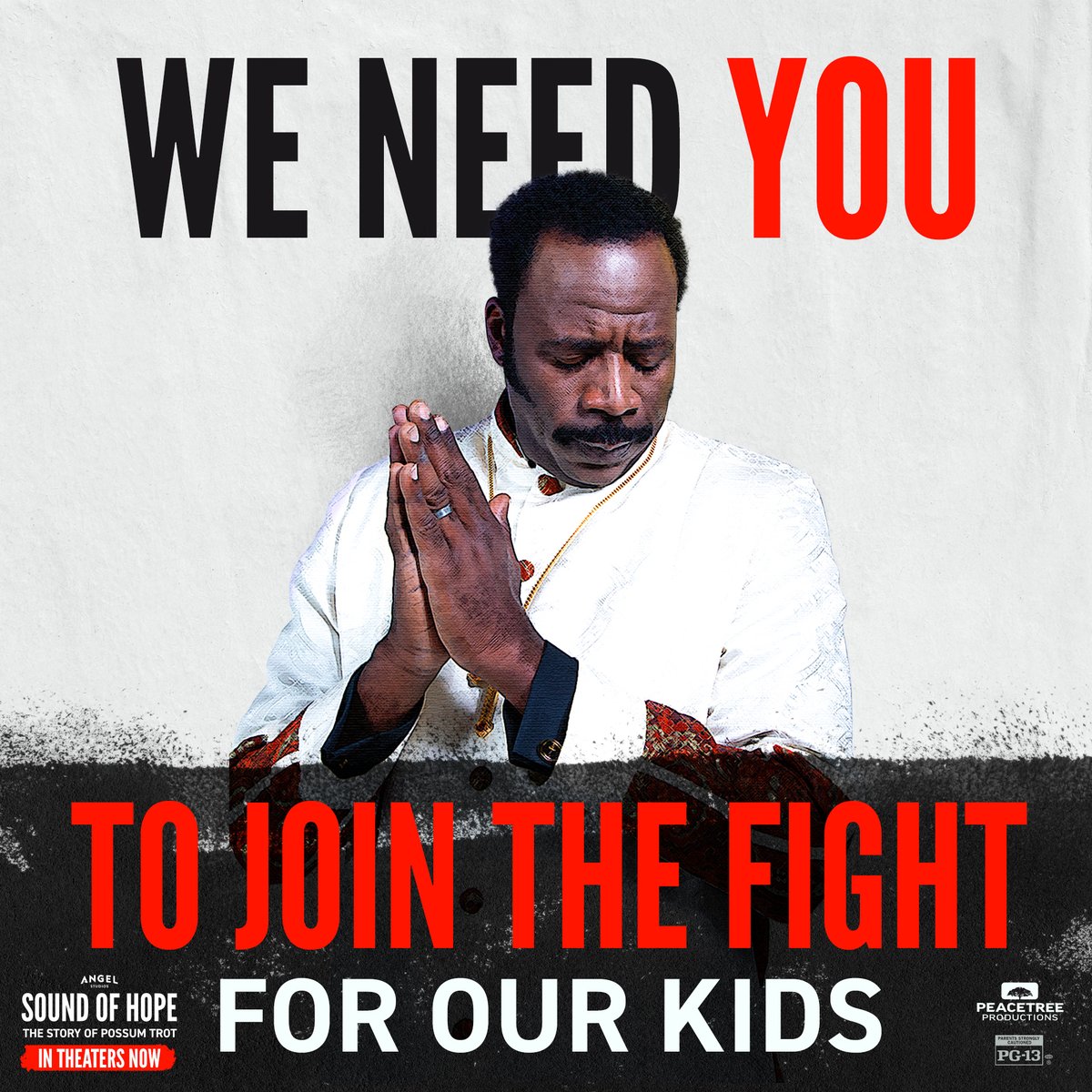 SoundOfHopeFilm's tweet photo. This is more than a movie, itโs a movement. ๐ฅย
GET SHOWTIMES AT https://t.co/eJMeWuPvsg
#SoundOfHope #SoundOfHopeMovie #PossumTrot #FightForKids https://t.co/mV3b6PNDOm