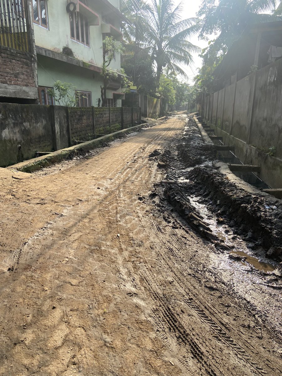 hridaydatta's tweet photo. Sir, This is the condition of road today of Rupkowar path Birubari Ghy. It was due to the heavy rainfall couple of days back. @gmc_guwahati @GMDAGuwahati @CMOfficeAssam @himantabiswa https://t.co/Hwwb2X1R07